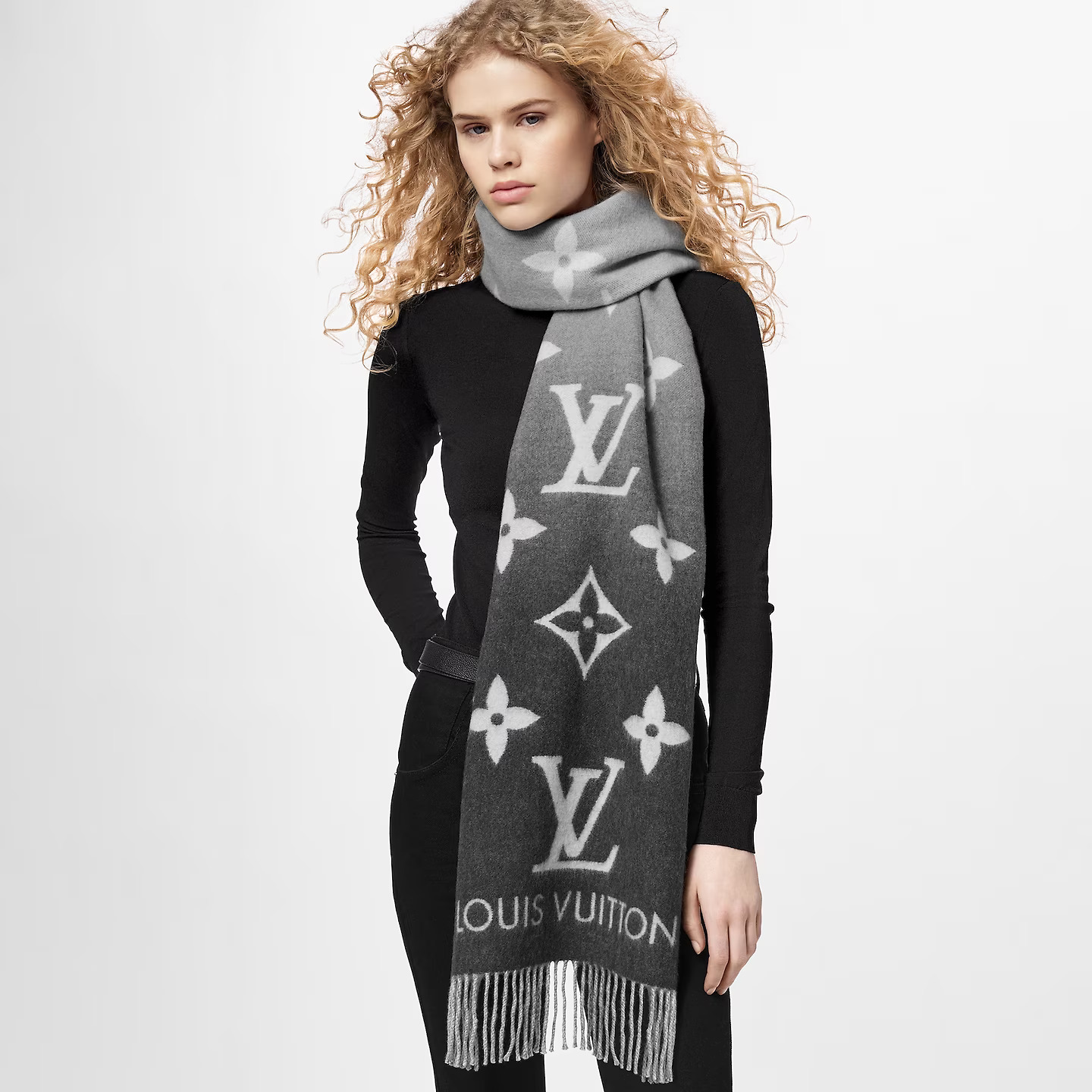 ブランド一覧 | ワールド オンラインストア Grey Vuitton Louis Outlet M76336 On Scarf Gradient Reykjavik 小物
