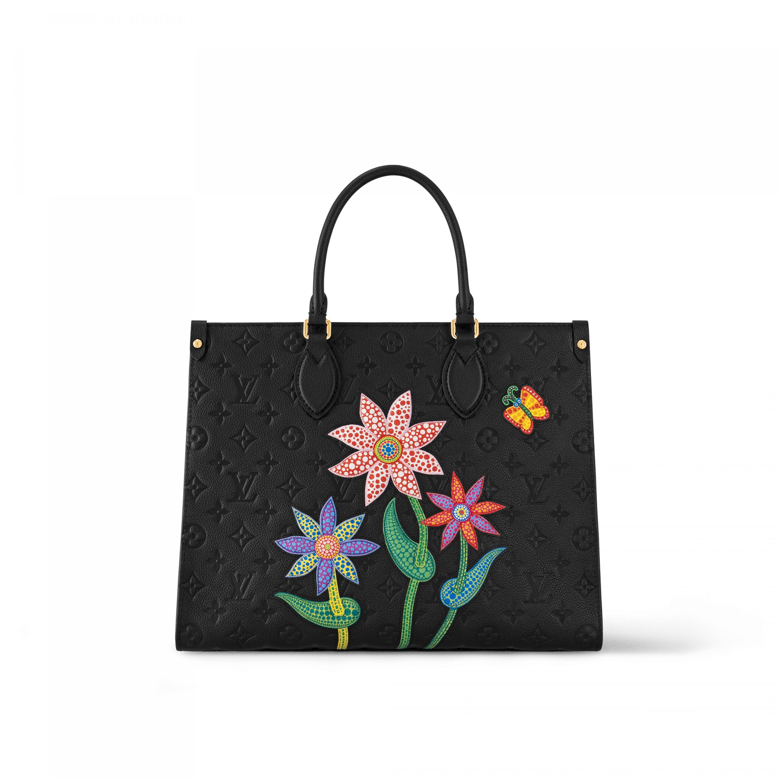 Outlet Louis Vuitton LV x YK OnTheGo MM M46416 Black On Sale
