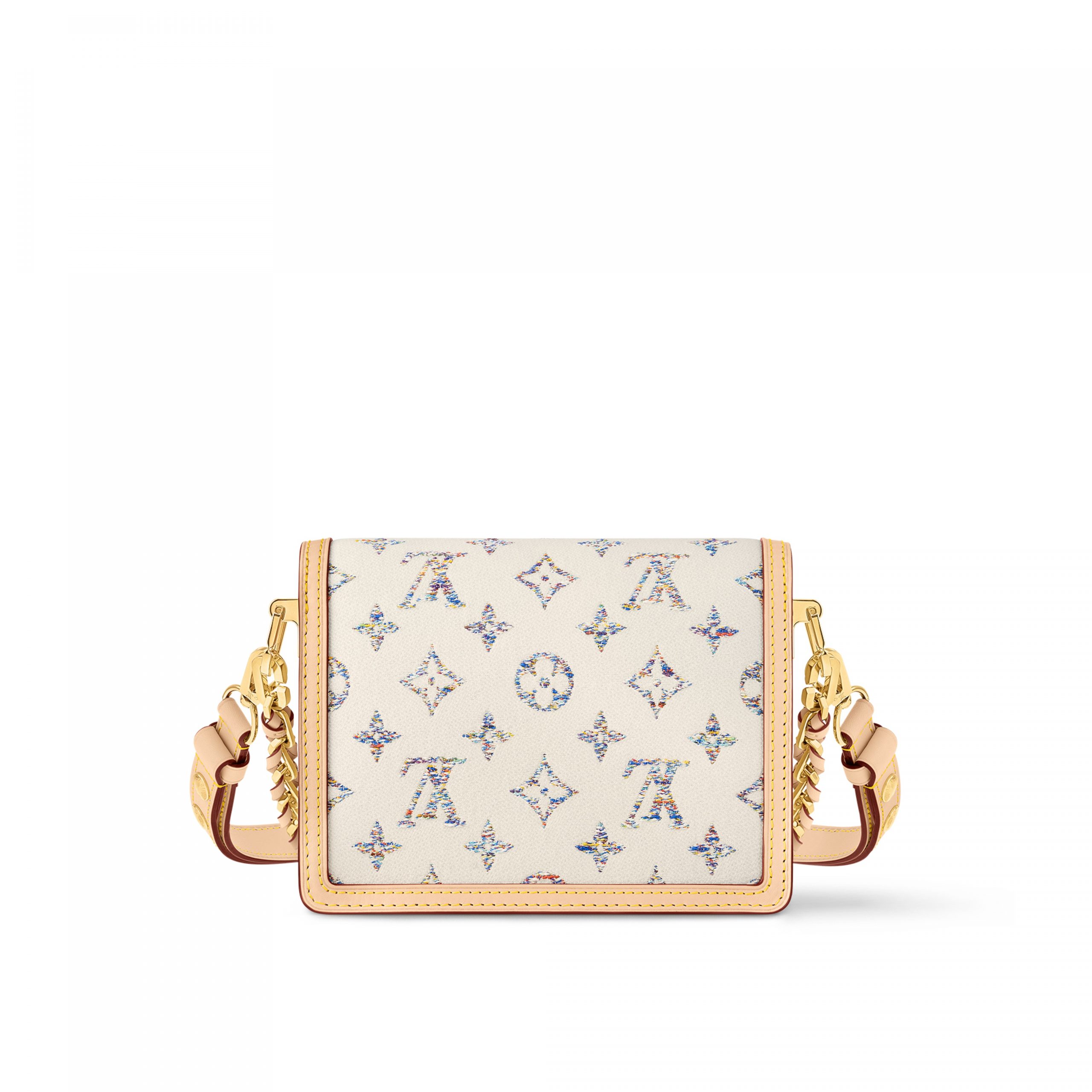 Outlet Louis Vuitton M24841 Mini Dauphine Multicolor Beige