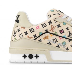 Outlet Louis Vuitton X Tyler 1ACR6H LV Trainer Sneaker Green Outlet Louis Vuitton X Tyler 1ACR6H LV Trainer Sneaker Green